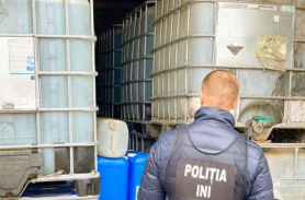 Schemă de transportare a alcoolului etilic de 18.000.000 de lei – pentru scoaterea din țară prin contrabandă, în Ucraina – anihilată